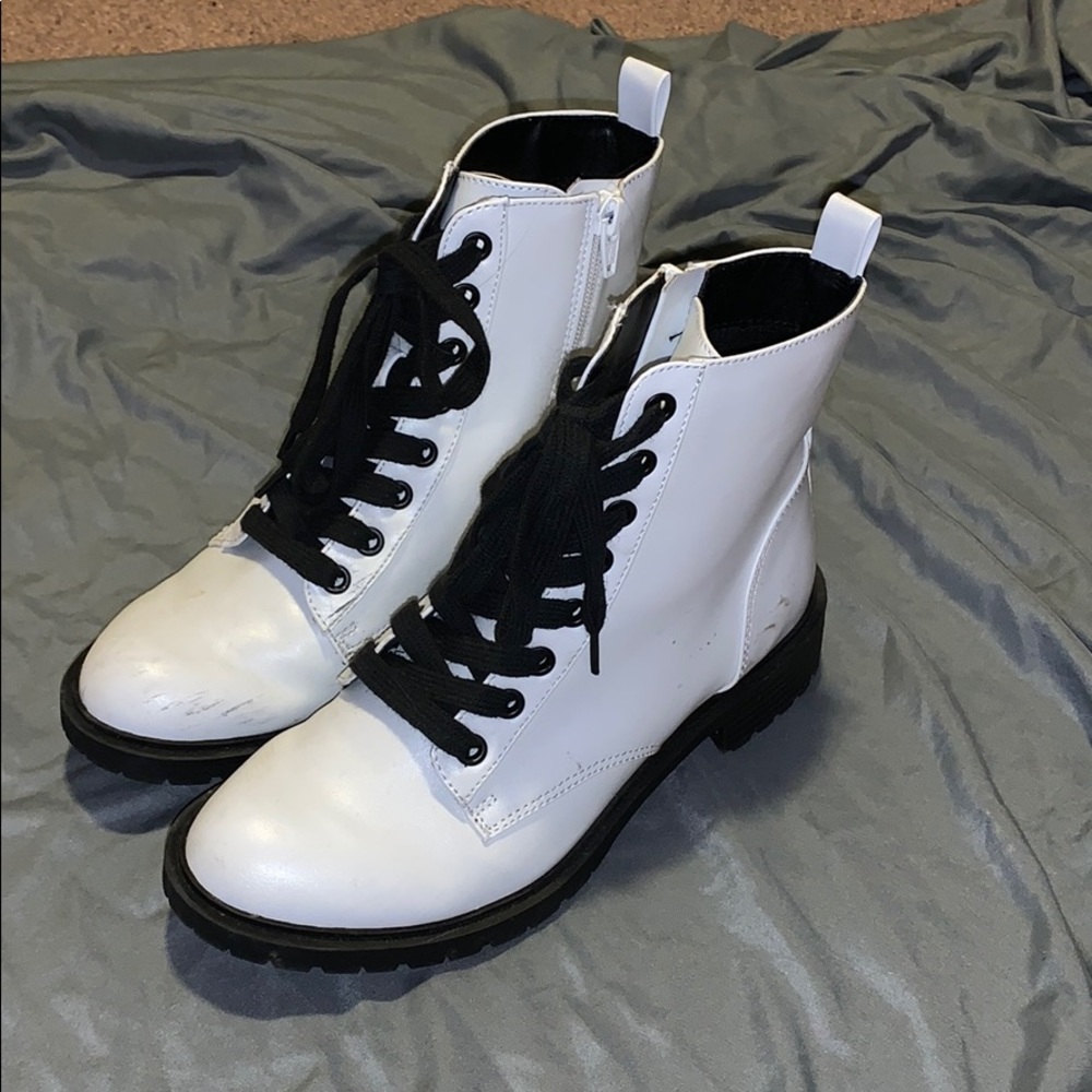 White boots